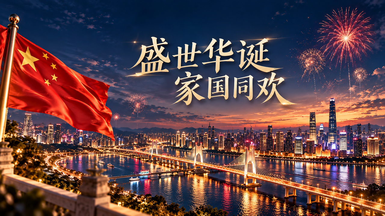 盛世华诞 · 家国同欢 作品海报